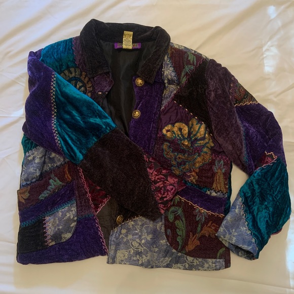 Tapestry Patch Jacket - AMAZING - Picture 2 of 5